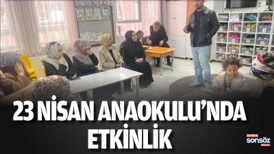 Batman 23 Nisan Anaokulu&rsquo;nda etkinlik