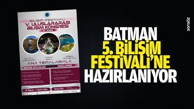 Batman, 5. Bilişim Festivali&rsquo;ne hazırlanıyor