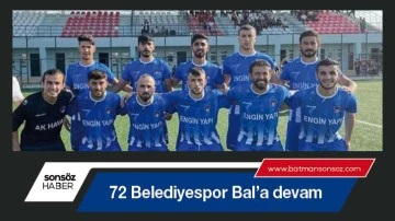 Batman 72 Belediyespor Bal&rsquo;a devam