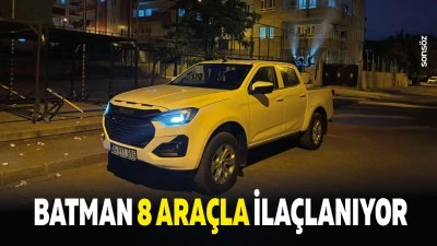 Batman 8 ara&ccedil;la ila&ccedil;lanıyor