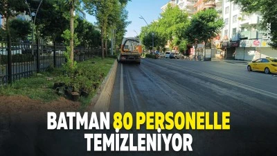 Batman 80 personelle temizleniyor