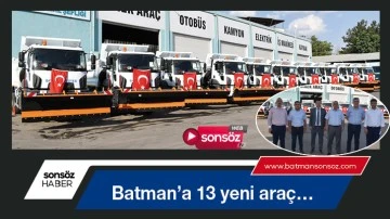 Batman&rsquo;a 13 yeni ara&ccedil;&hellip;