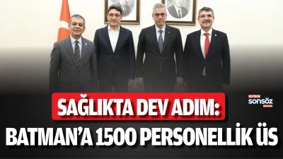 Batman&rsquo;a 1500 personellik &uuml;s