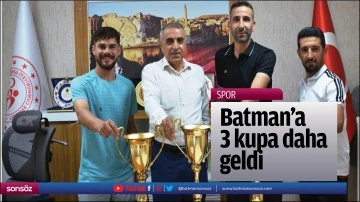Batman&rsquo;a 3 kupa daha geldi