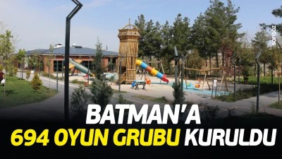 Batman&rsquo;a 694 oyun grubu kuruldu