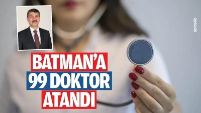 Batman&rsquo;a 99 doktor atandı