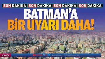 Batman&rsquo;a bir uyarı daha!