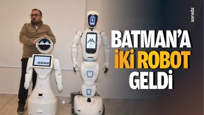 Batman&rsquo;a iki robot geldi