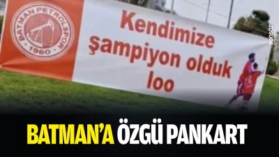 Batman&rsquo;a &ouml;zg&uuml; pankart