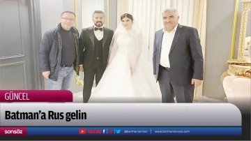 Batman'a Rus gelin