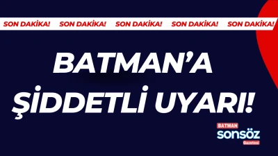 Batman&rsquo;a şiddetli uyarı!
