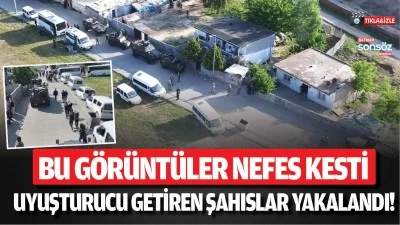 Batman&rsquo;a uyuşturucu getiren şahıslar yakalandı!