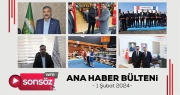 Batman Ana Haber B&uuml;lteni - 1 Şubat 2024 