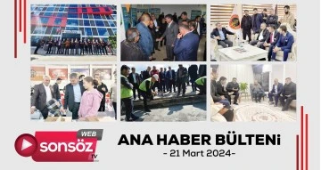 Batman Ana Haber B&uuml;lteni - 21 Mart 2024