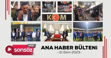 Batman Ana Haber B&uuml;lteni - 21 Ekim 2023