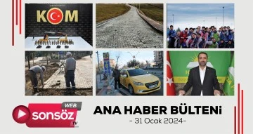 Batman Ana Haber B&uuml;lteni - 31 Ocak 2024