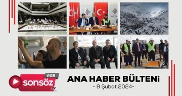 Batman Ana Haber B&uuml;lteni - 9 Şubat 2024