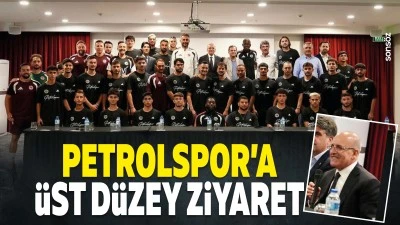 Petrolspor&rsquo;a &uuml;st d&uuml;zey ziyaret 