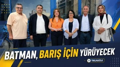 Batman, barış i&ccedil;in y&uuml;r&uuml;yecek