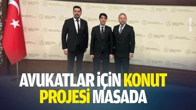 Batman Barosu&rsquo;ndan diplomasi trafiği: Avukatlar i&ccedil;in konut projesi masada