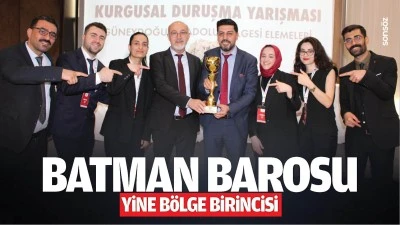 Batman Barosu, yine b&ouml;lge birincisi&hellip;