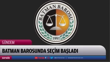 Batman Barosunda se&ccedil;im başladı