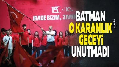 Batman o karanlık geceyi unutmadı