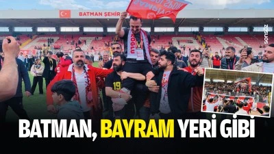 Batman, bayram yeri gibi&hellip;