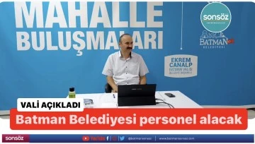 Belediye personel alacak
