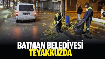 Batman Belediyesi teyakkuzda