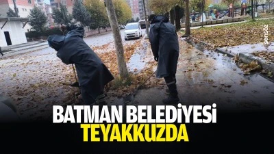 Batman Belediyesi teyakkuzda
