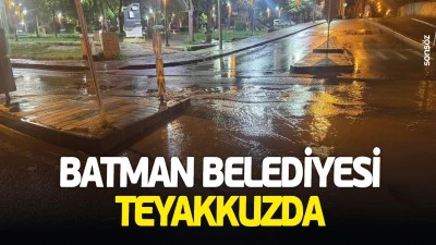 Batman Belediyesi teyakkuzda