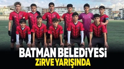 Batman Belediyesi, zirve yarışında