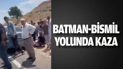 Batman-Bismil yolunda kaza