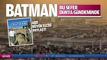 Batman bu sefer d&uuml;nya g&uuml;ndeminde