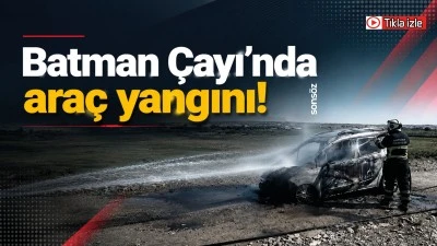 Batman &Ccedil;ayı&rsquo;nda ara&ccedil; yangını!
