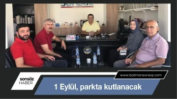 Batman'da 1 Eyl&uuml;l, parkta kutlanacak