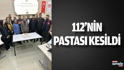 Batman'da 112&rsquo;nin pastası kesildi