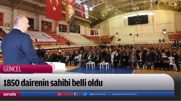 Batman&rsquo;da 1850 dairenin sahibi belli oldu