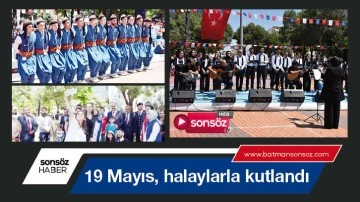 Batman'da 19 Mayıs, halaylarla kutlandı