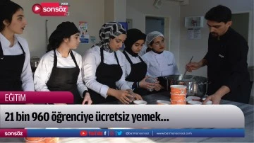 Batman'da 21 bin 960 &ouml;ğrenciye &uuml;cretsiz yemek&hellip;