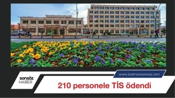 Batman&rsquo;da 210 personele TİS &ouml;dendi