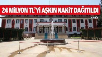 Batman&rsquo;da 24 Milyon TL&rsquo;yi aşkın nakit dağıtıldı