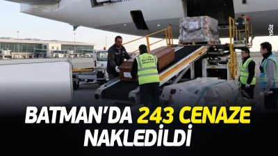 Batman&rsquo;da 243 cenaze nakledildi