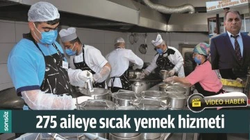 BATMAN'DA 275 AİLEYE SICAK YEMEK HİZMETİ