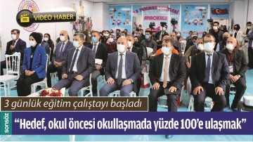 BATMAN'DA 3 G&Uuml;NL&Uuml;K EĞİTİM &Ccedil;ALIŞTAYI BAŞLADI