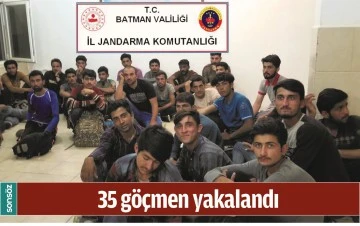 BATMAN'DA 35 G&Ouml;&Ccedil;MEN YAKALANDI