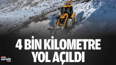 Batman'da 4 Bin kilometre yol a&ccedil;ıldı