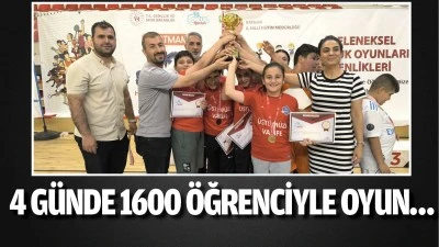 Batman'da 4 g&uuml;nde 1600 &ouml;ğrenciyle oyun&hellip;