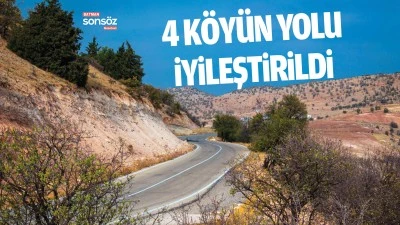 Batman&rsquo;da 4 k&ouml;y&uuml;n yolu iyileştirildi